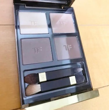 アイ カラー クォード 03 ココア ミラージュ/TOM FORD BEAUTY/アイシャドウパレットを使ったクチコミ（1枚目）