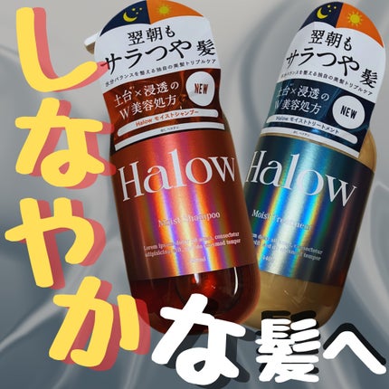 モイストシャンプー/トリートメント/Halow/市販シャンプーを使ったクチコミ(1枚目)