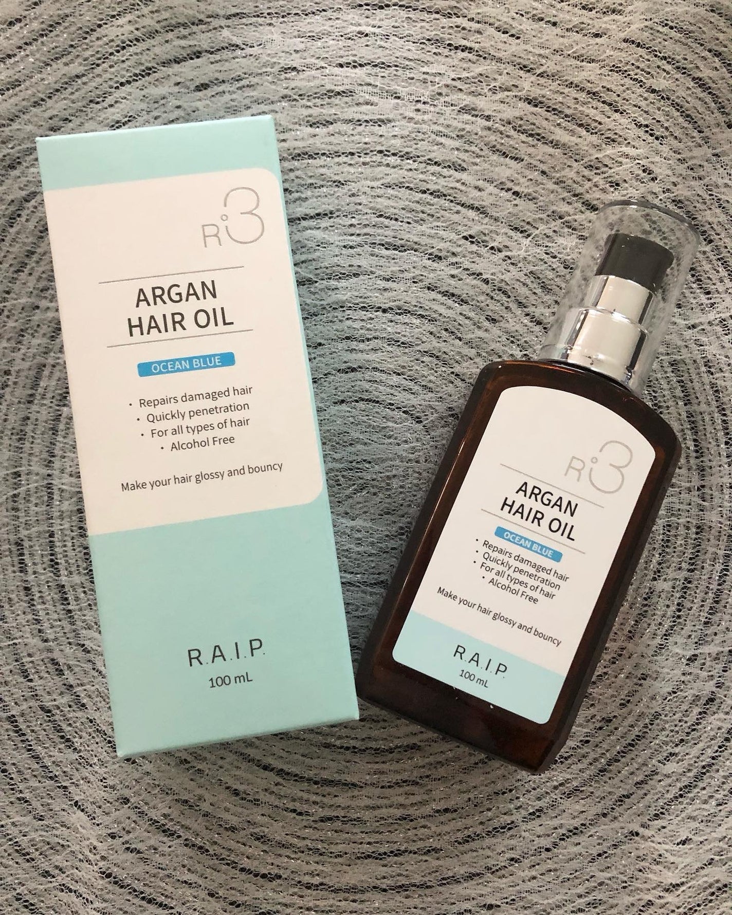 ライプ R3 アルガン ヘアオイル/RAIP/ヘアオイルを使ったクチコミ(4枚目)