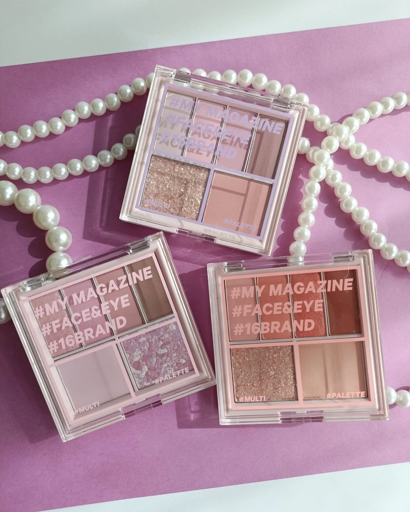 16 MY MAGAZINE/16BRAND/アイシャドウパレットを使ったクチコミ(2枚目)