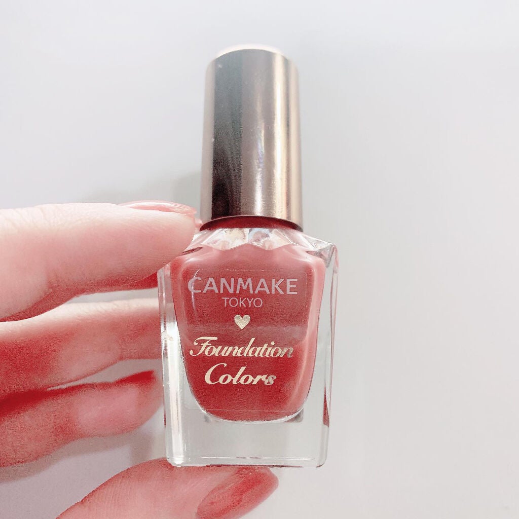 ファンデーションカラーズ/キャンメイク/マニキュアを使ったクチコミ(2枚目)