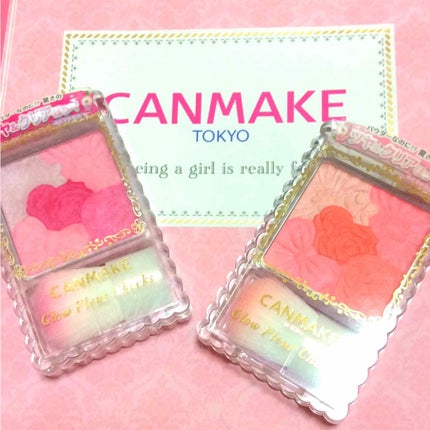 グロウフルールチークス/キャンメイク/パウダーチークを使ったクチコミ(1枚目)