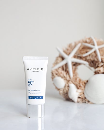 アンプルール WプロテクトUV ブライト+/アンプルール/日焼け止めミルクを使ったクチコミ(2枚目)