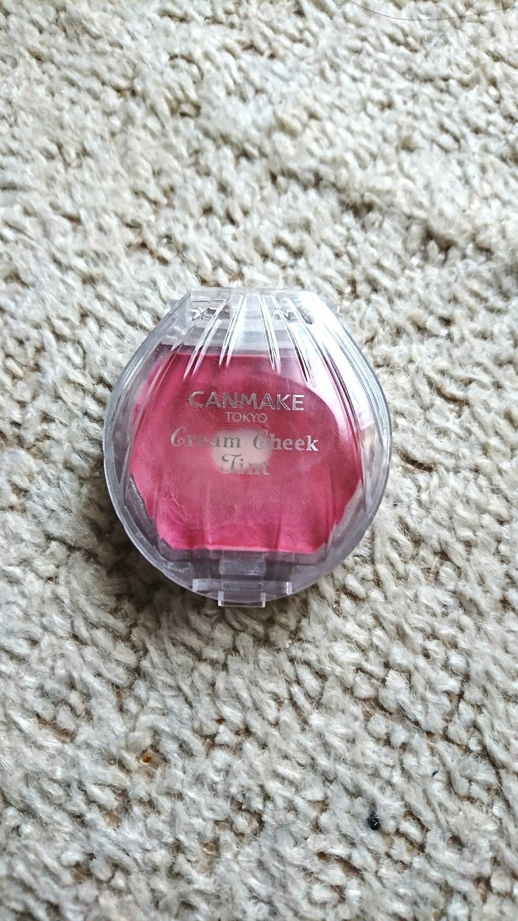 クリームチーク ティント/キャンメイク/ジェル・クリームチークを使ったクチコミ(1枚目)