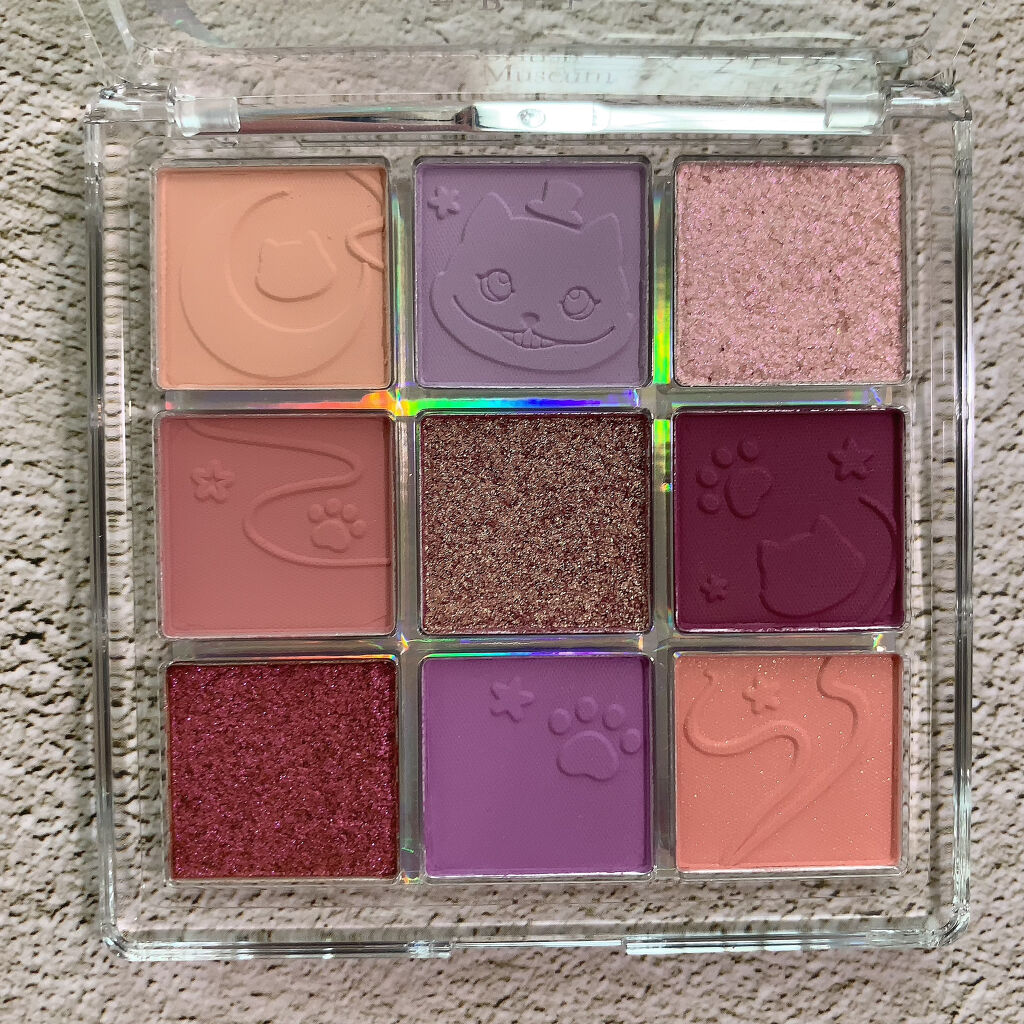 クォーツ 9色アイシャドウパレット(ドリームランドアイシャドウ)/ZEESEA/アイシャドウパレットを使ったクチコミ（3枚目）