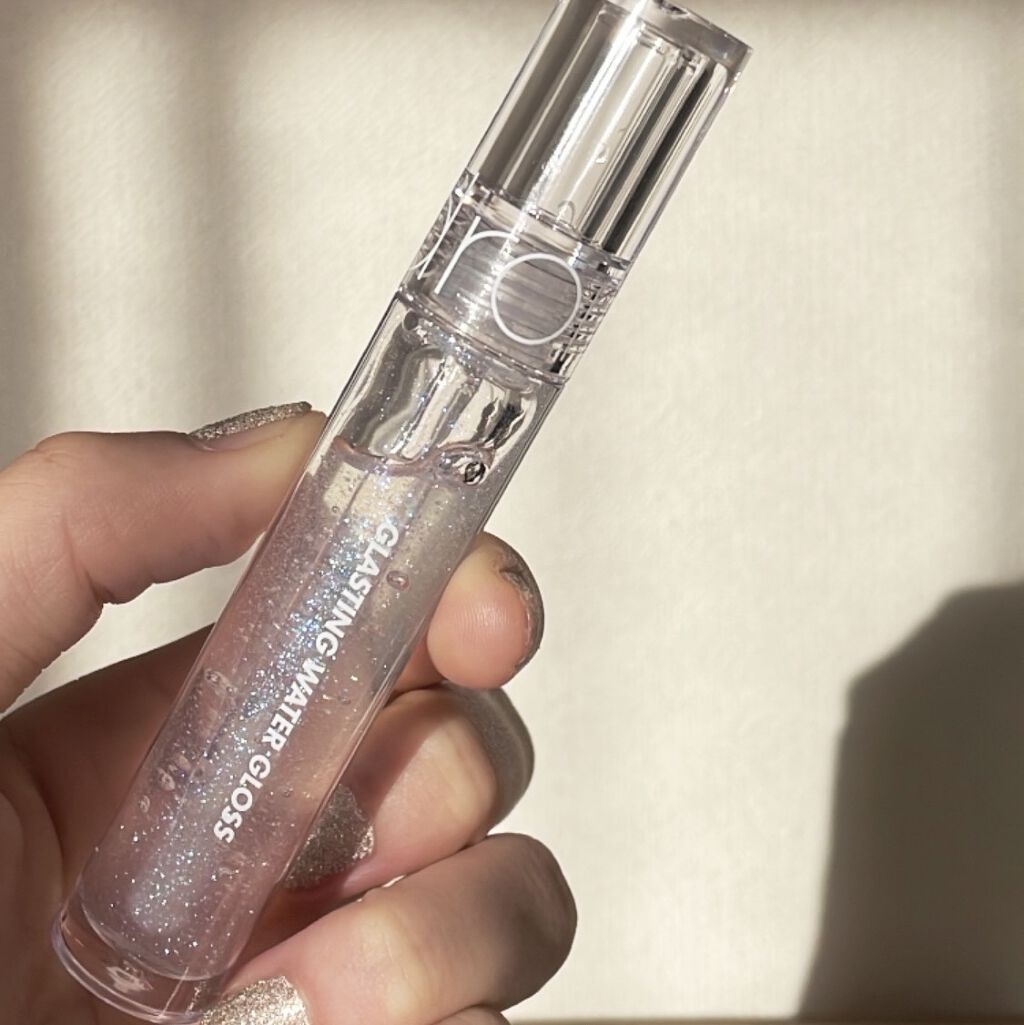 グラスティングウォーターグロス/rom&nd/リップグロスを使ったクチコミ（1枚目）