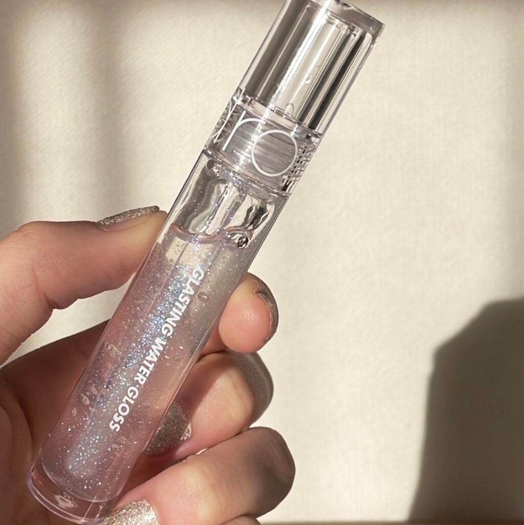 グラスティングウォーターグロス/rom&nd/リップグロスを使ったクチコミ(1枚目)