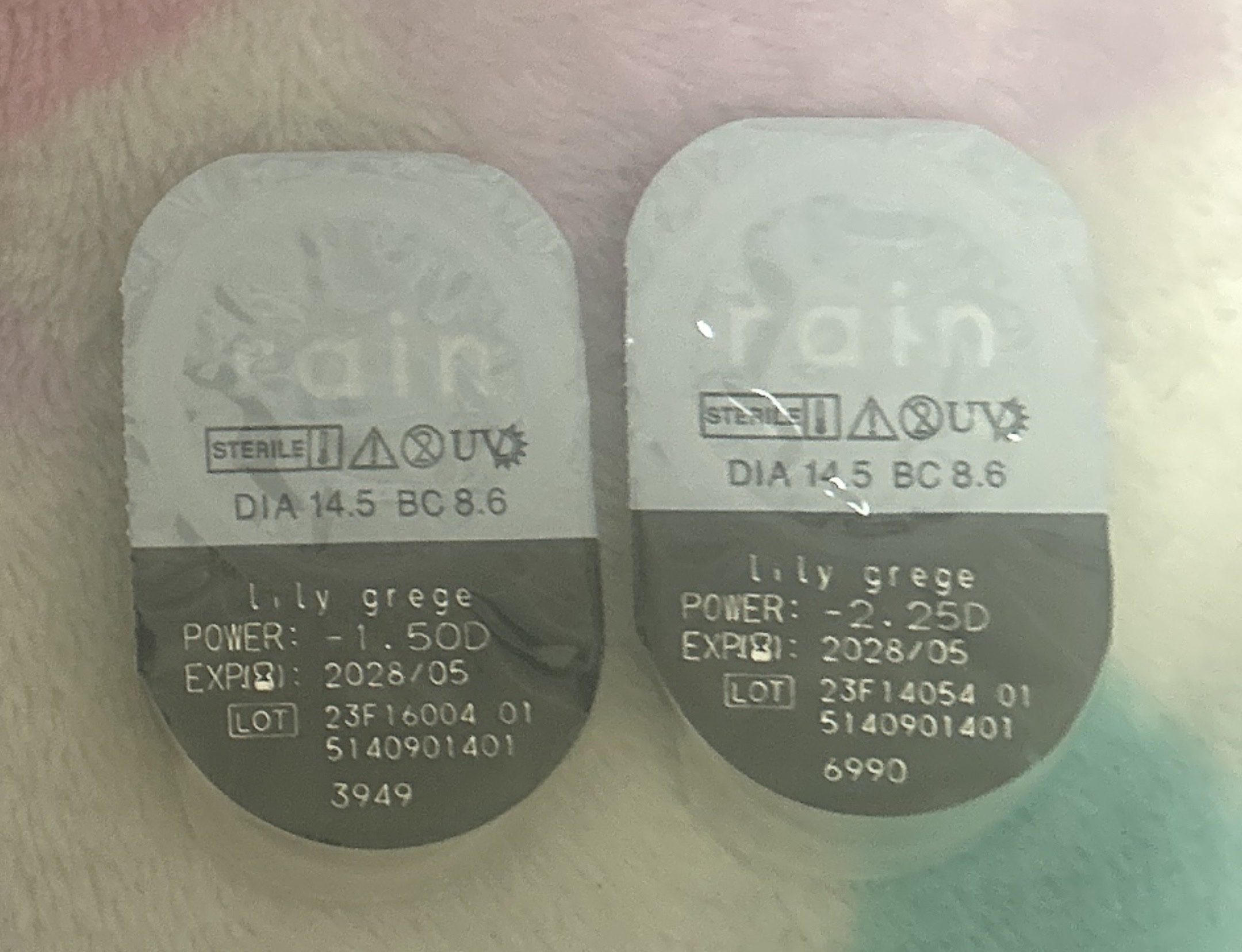 rain 1day リリーグレージュ/rain/ワンデー（１DAY）カラコンを使ったクチコミ（3枚目）