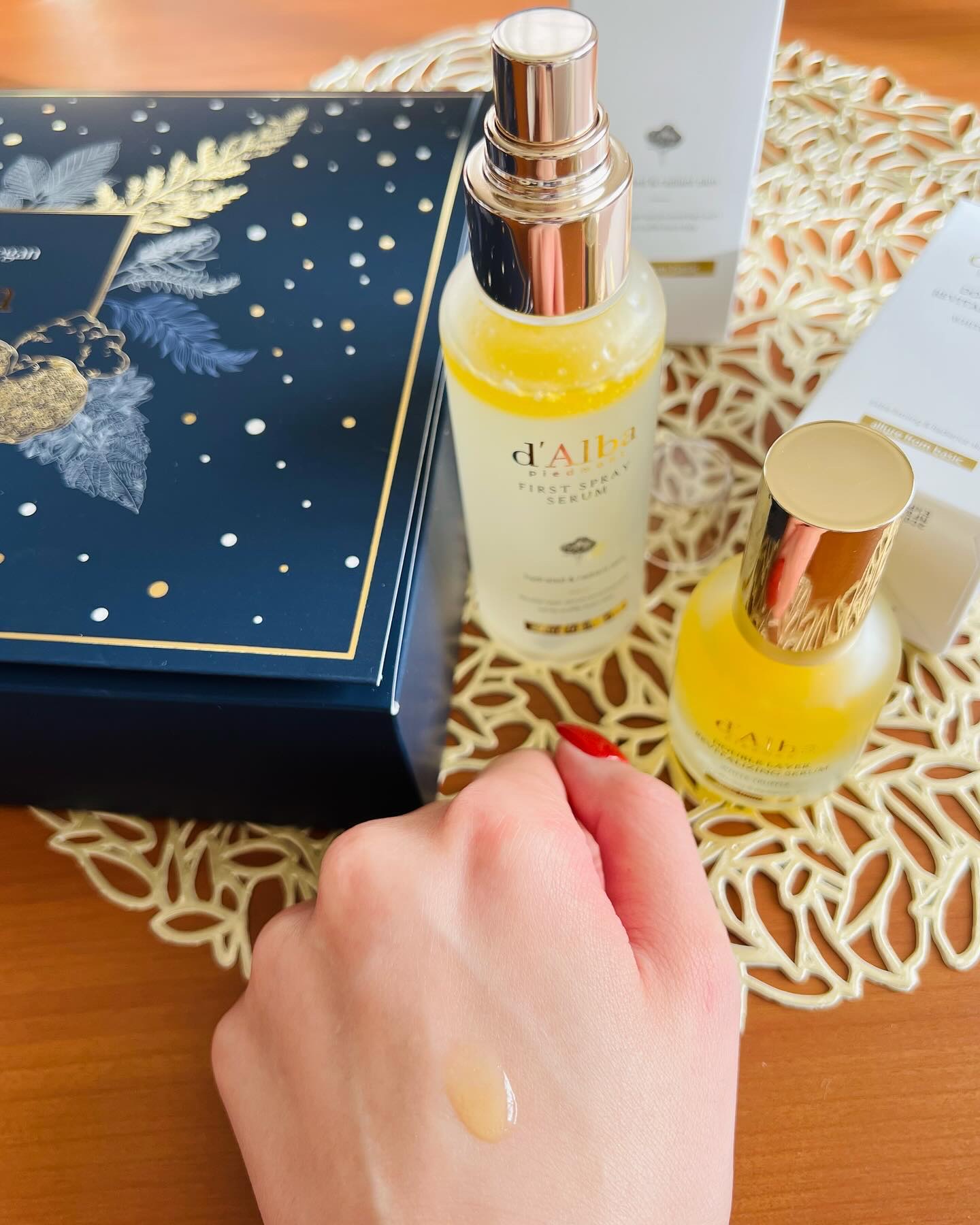 ダルバ ホワイトトリュフファーストスプレーセラム/ダルバ/ミスト状化粧水を使ったクチコミ（3枚目）