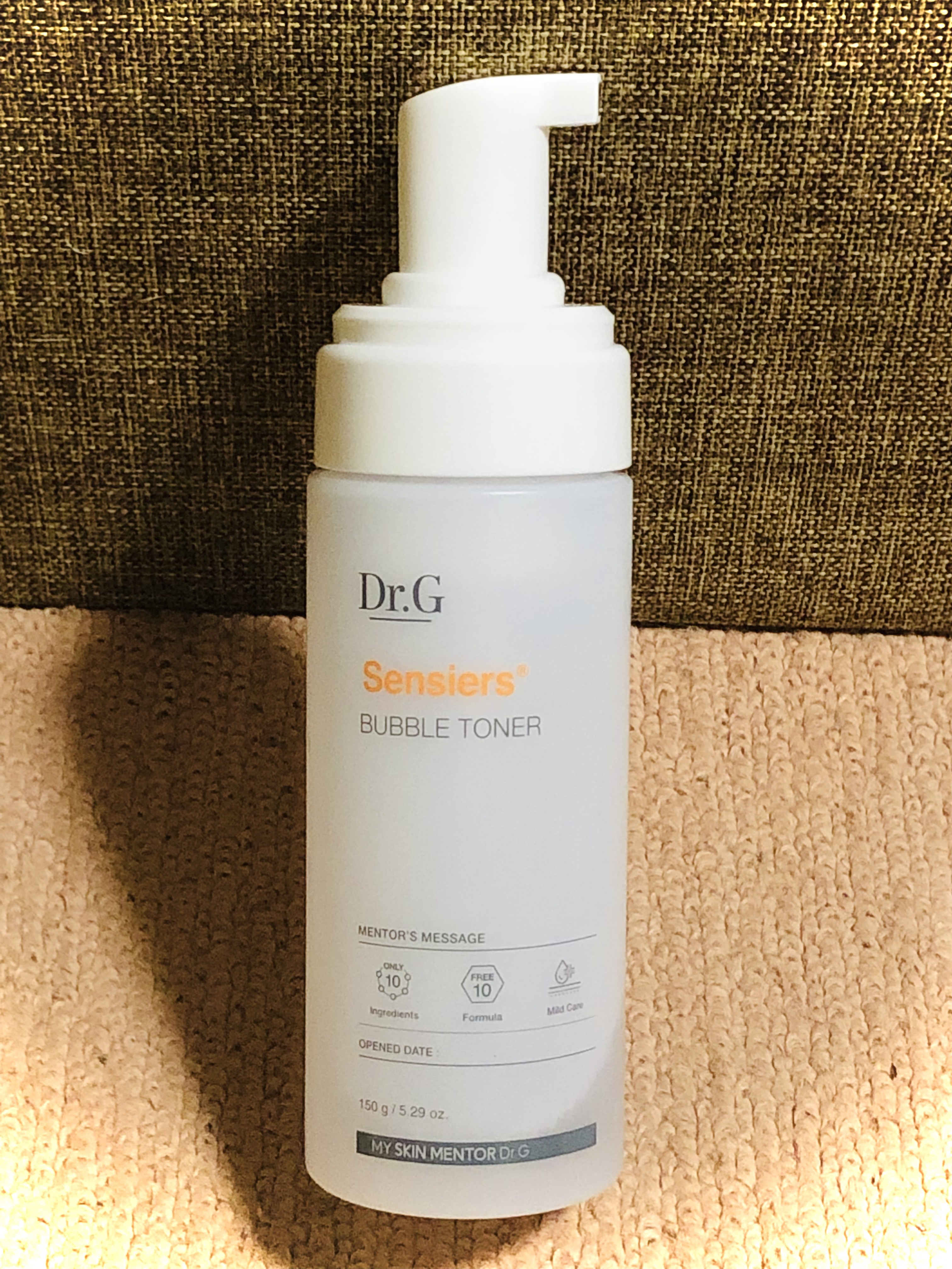 試してみた】Dr.G Sensiers BUBBLE TONERの効果・肌質別の口コミ