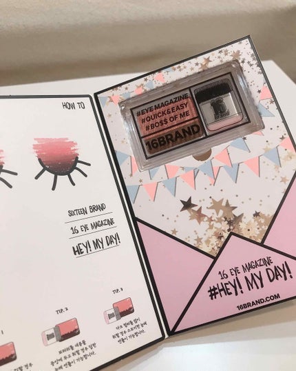 16 EYE MAGAZINE/16BRAND/アイシャドウパレットを使ったクチコミ(3枚目)