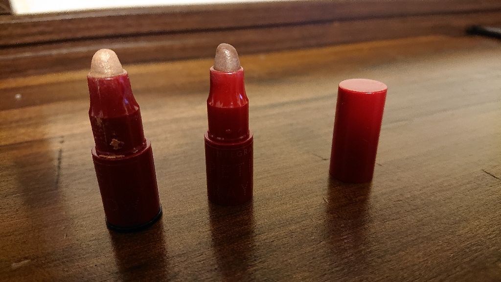 プチクレヨンアイシャドー ミニセット/インテグレート/スティックアイシャドウを使ったクチコミ（2枚目）