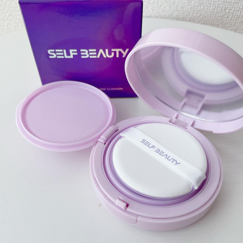 ユニコーン オーロラ光彩クッション/SELF BEAUTY/クッションファンデーションを使ったクチコミ(1枚目)