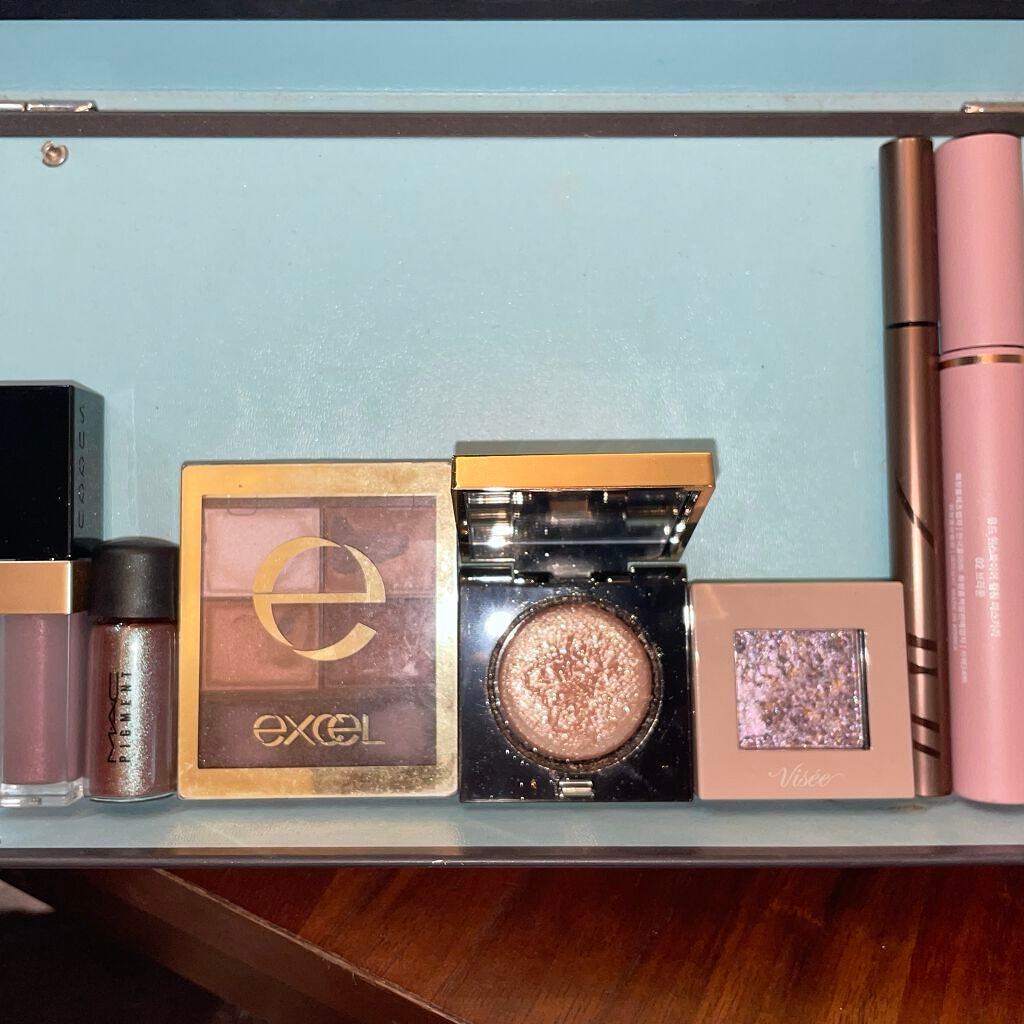 スキニーリッチシャドウ/excel/アイシャドウパレットを使ったクチコミ(10枚目)