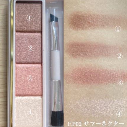 カラーエディットパウダーブロウ/excel/パウダーアイブロウを使ったクチコミ(2枚目)