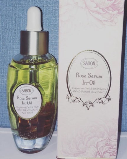 ローズセラムインオイル/SABON/フェイスオイルを使ったクチコミ(3枚目)