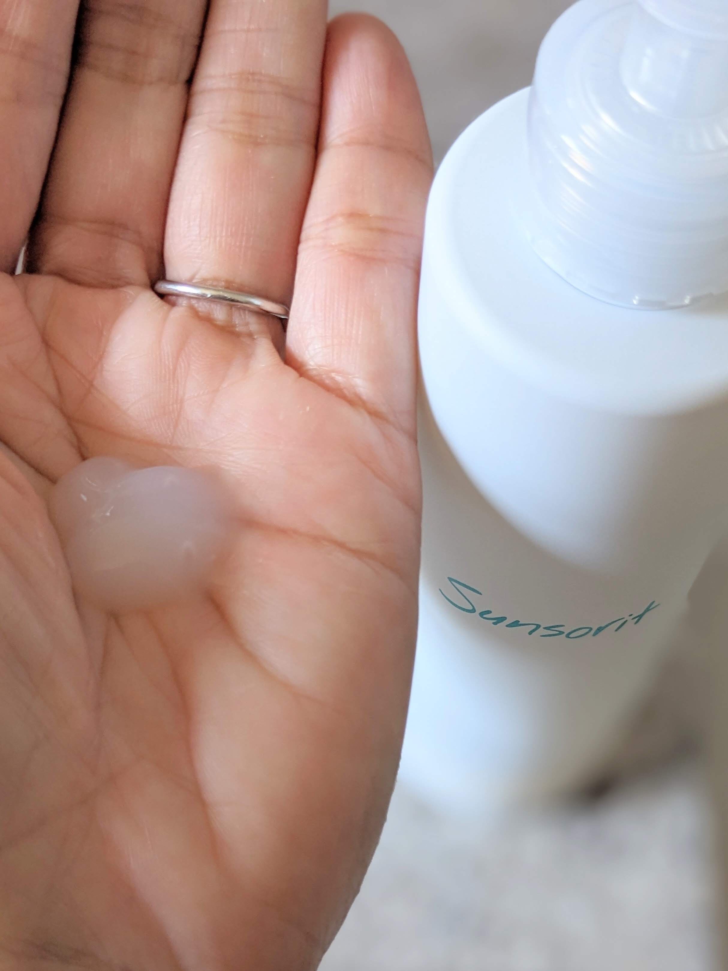 モイスチャージェルクレンジング/サンソリット/クレンジングジェルを使ったクチコミ（2枚目）