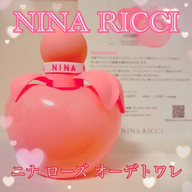 ニナリッチ(フレグランス) ニナ ローズ オーデトワレのクチコミ「NINA RICCI
ニナ ローズ オーデトワレ 50mL（税込9,790円）

ピンクのボト.....」（1枚目）