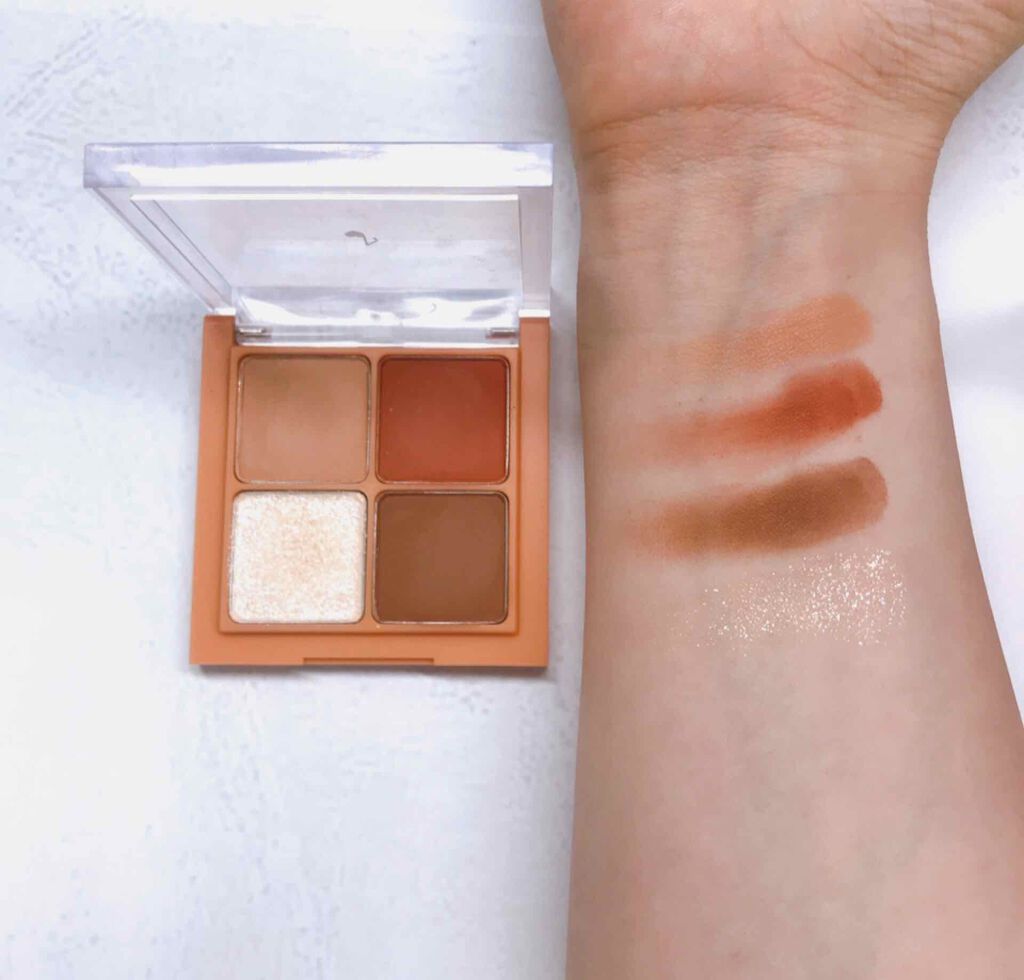 スキニーリッチシャドウ/excel/アイシャドウパレットを使ったクチコミ(3枚目)