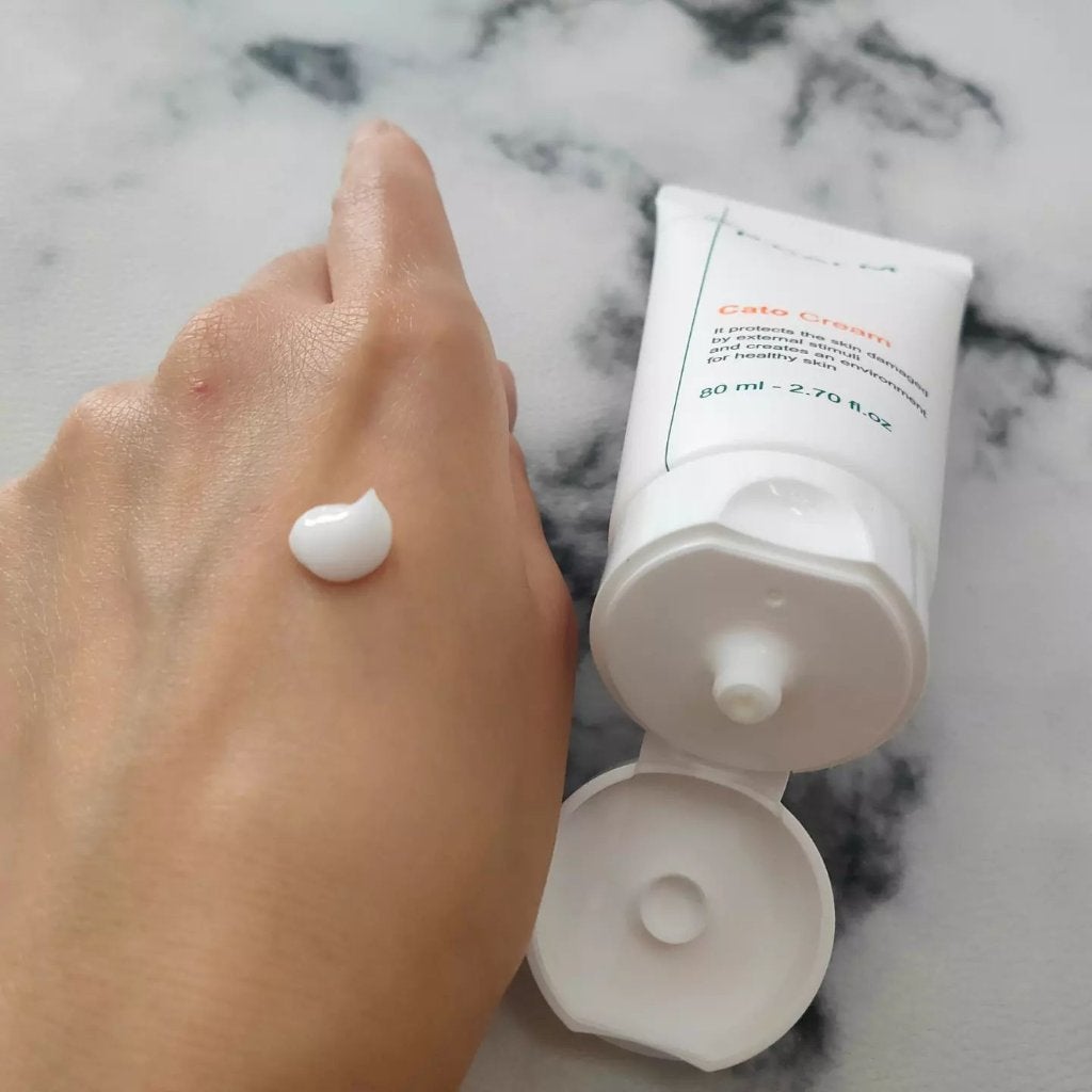 カトクリーム/P.CALM/フェイスクリームを使ったクチコミ(3枚目)