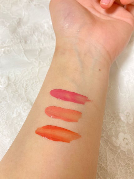 ジェリーイングヌードグロス/Laka/リップグロスを使ったクチコミ(2枚目)