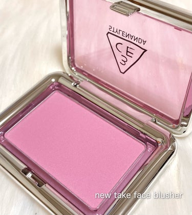 3CE NEW TAKE FACE BLUSHER  #YOUTH PINK/3CE/チークを使ったクチコミ（1枚目）