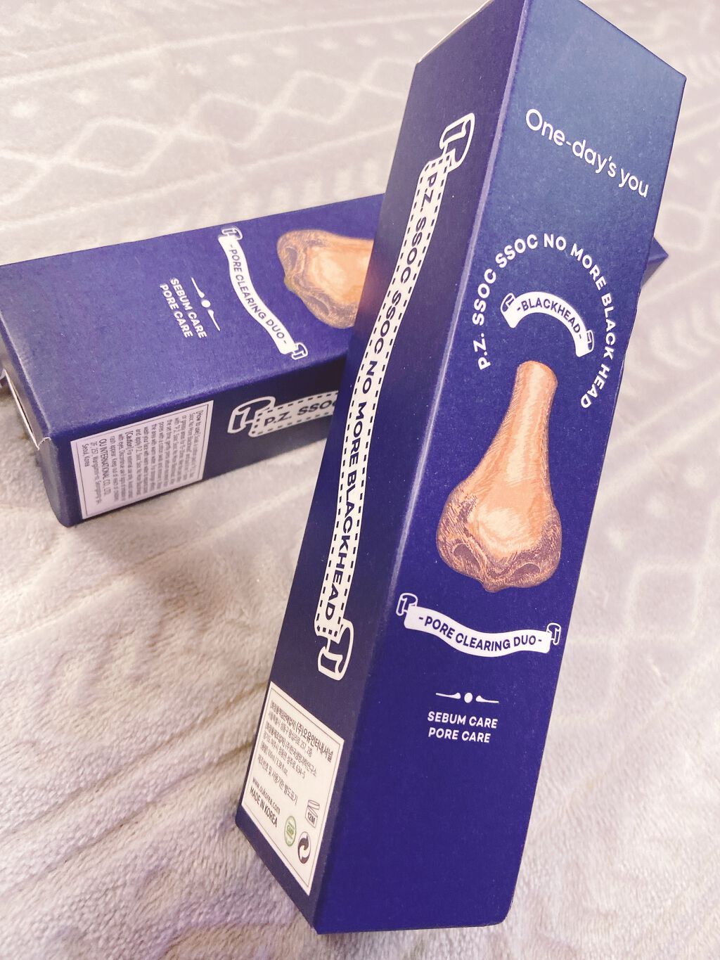 ノーモアブラックヘッド(ノーズピーリング)/One-day's you/スクラブ・ゴマージュを使ったクチコミ（1枚目）