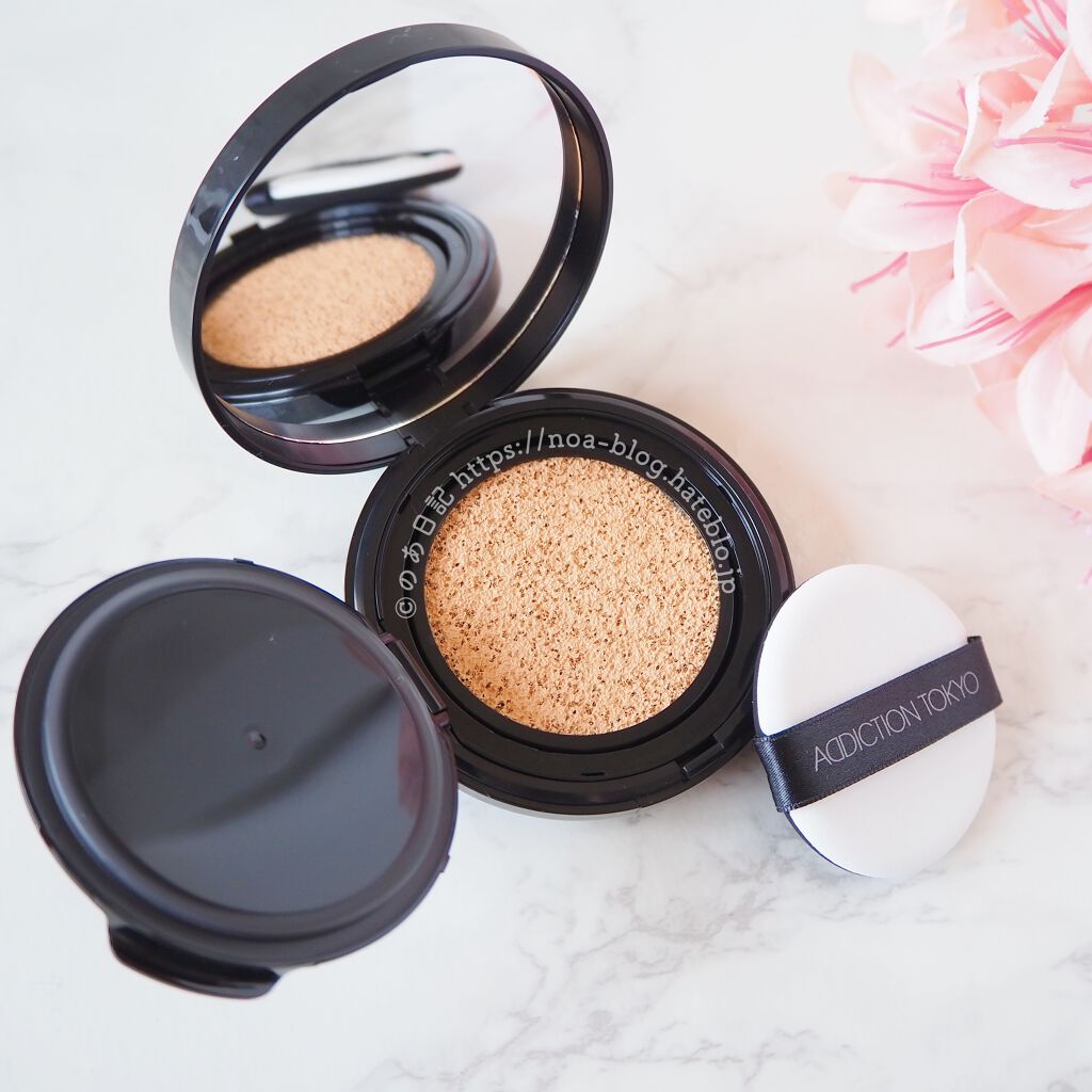 スキンリフレクト ラスティング UV クッションファンデーション/ADDICTION/クッションファンデーションを使ったクチコミ(2枚目)