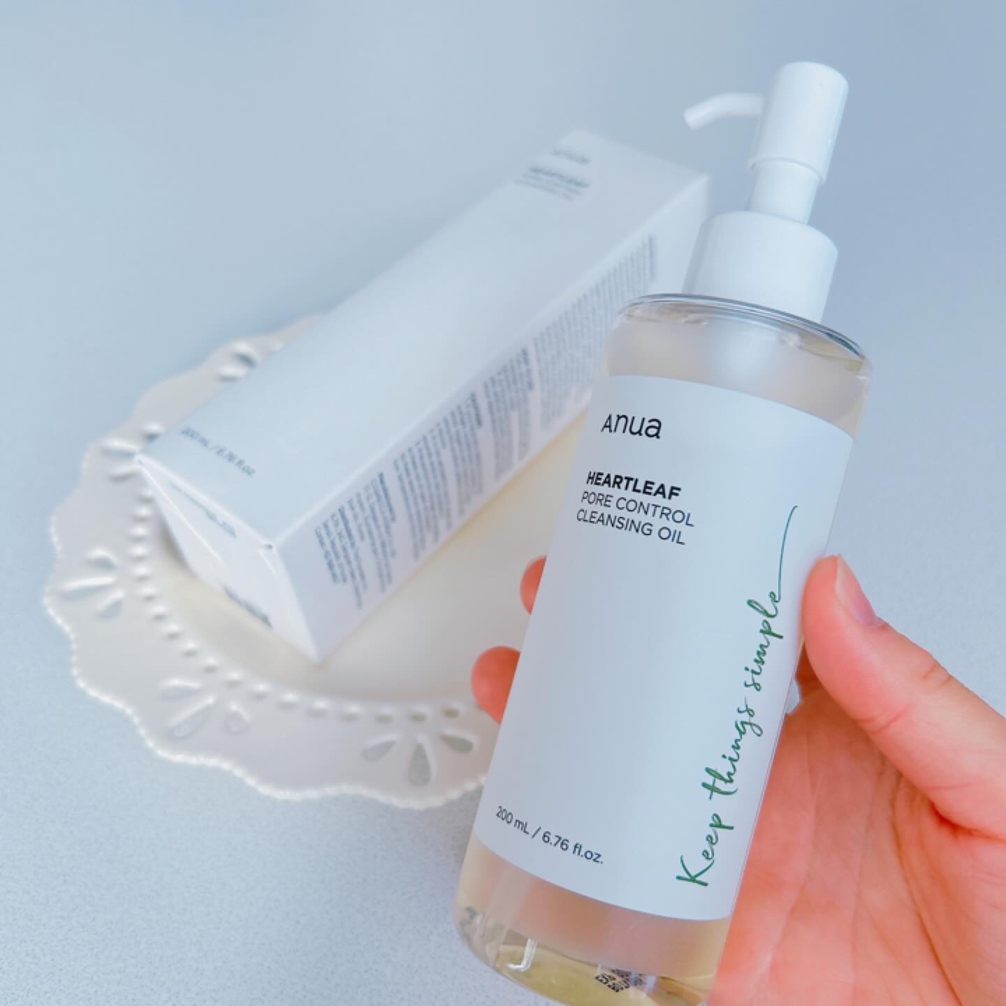 ドクダミ ポアコントロールクレンジングオイル/Anua/オイルクレンジングを使ったクチコミ（3枚目）