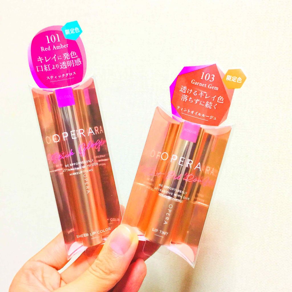 オペラ シアーリップカラー RN/OPERA/リップグロスを使ったクチコミ(1枚目)
