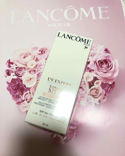 UV エクスペール トーン アップ ローズ/LANCOME/日焼け止め・UVケアを使ったクチコミ(4枚目)