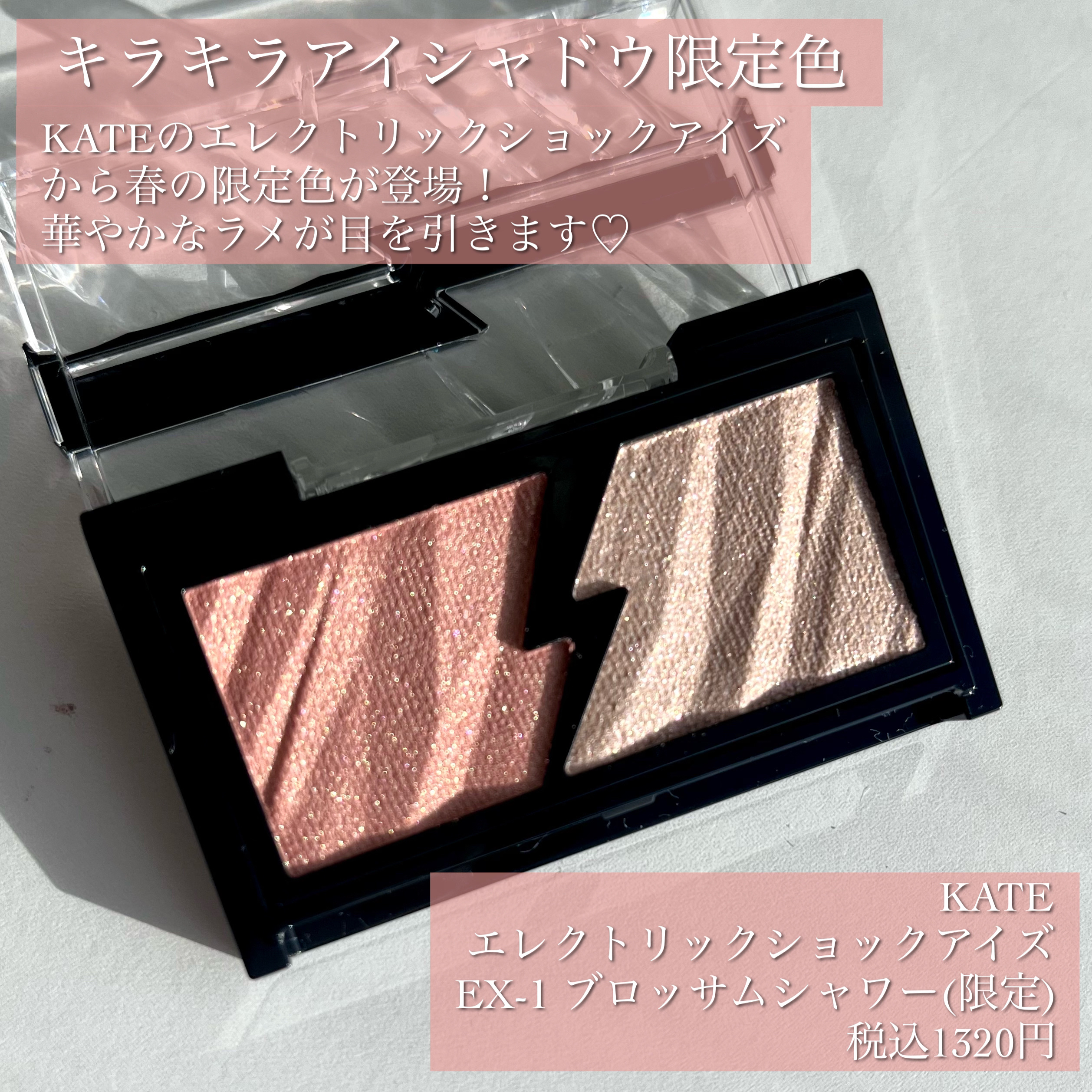 エレクトリックショックアイズ /KATE/アイシャドウパレットを使ったクチコミ（2枚目）