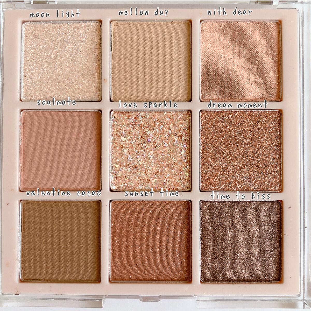 KEYBO FALL IN LOVE SHADOW PALETTE/keybo/アイシャドウパレットを使ったクチコミ（3枚目）