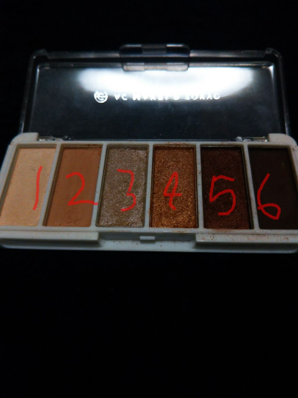 AC カラーアイパレット/AC MAKEUP/アイシャドウパレットを使ったクチコミ(3枚目)