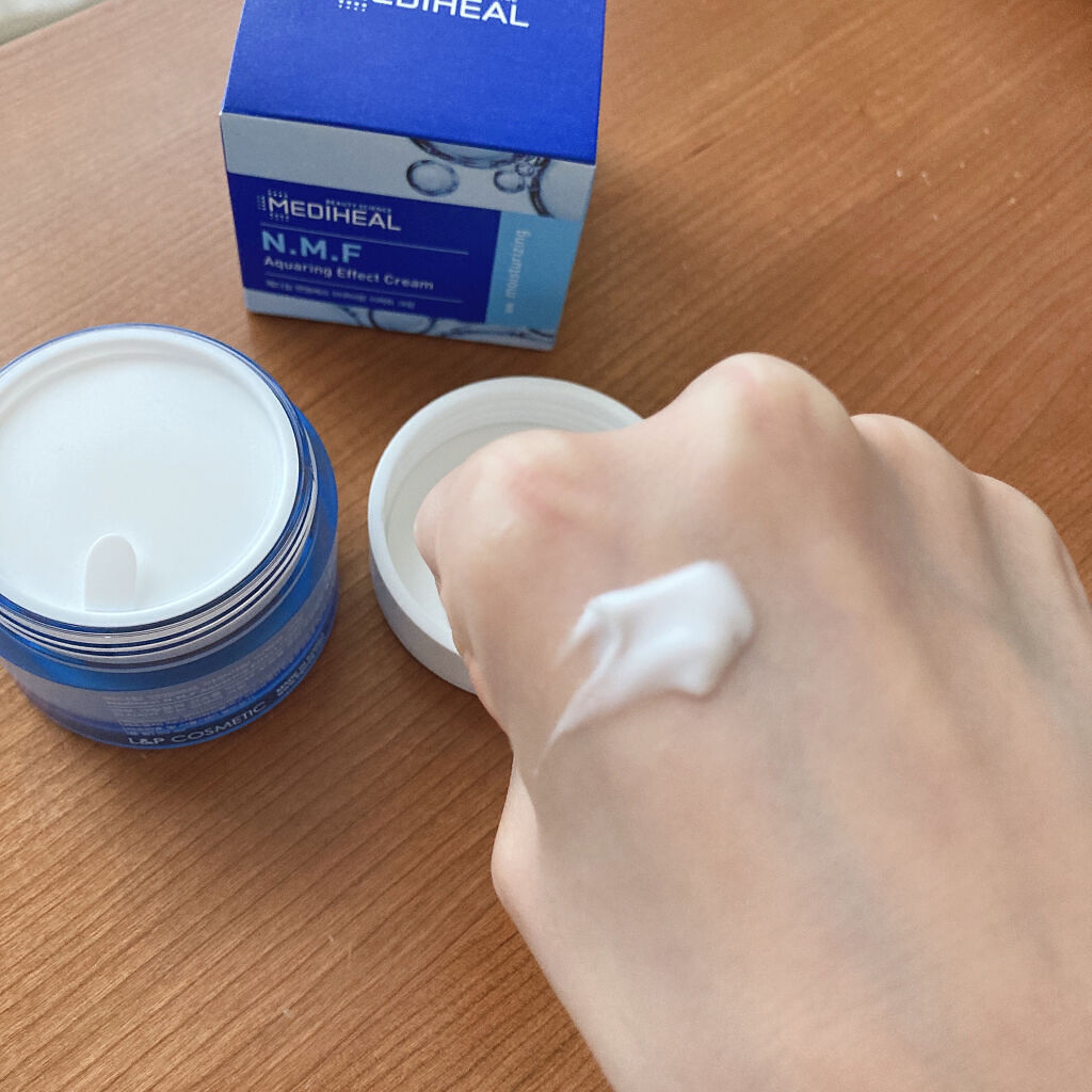 N.M.F アクアリング エフェクト クリーム/MEDIHEAL/フェイスクリームを使ったクチコミ（3枚目）