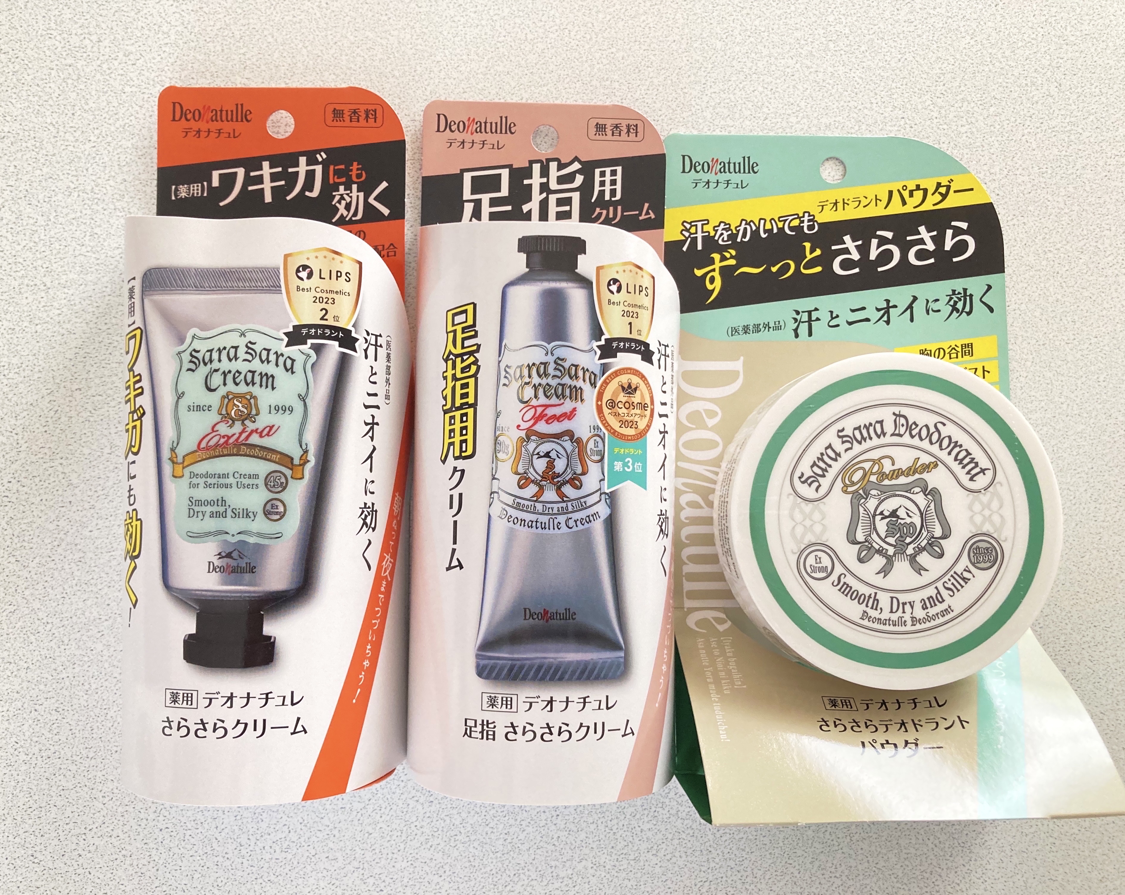 薬用さらさらデオドラントパウダー/デオナチュレ/デオドラント・制汗剤を使ったクチコミ（1枚目）