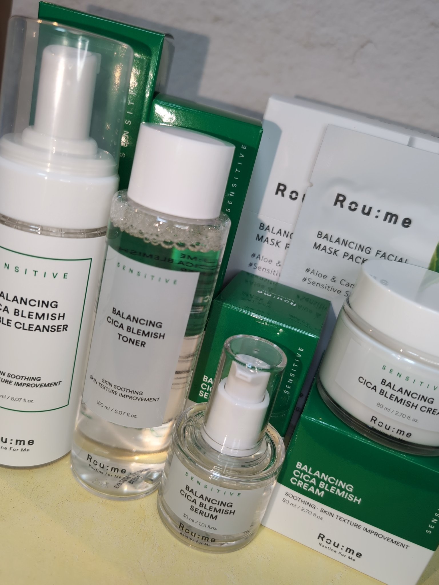 バランシングシカブレミッシュバブルクレンザー/Roume/泡洗顔を使ったクチコミ（1枚目）