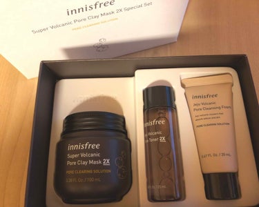 スーパーヴォルカニック　ポア　クレイマスク/innisfree/洗い流すパック・マスクを使ったクチコミ（1枚目）