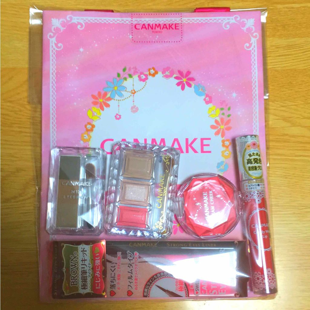 福袋 2018/キャンメイク/メイクアップキットを使ったクチコミ（1枚目）