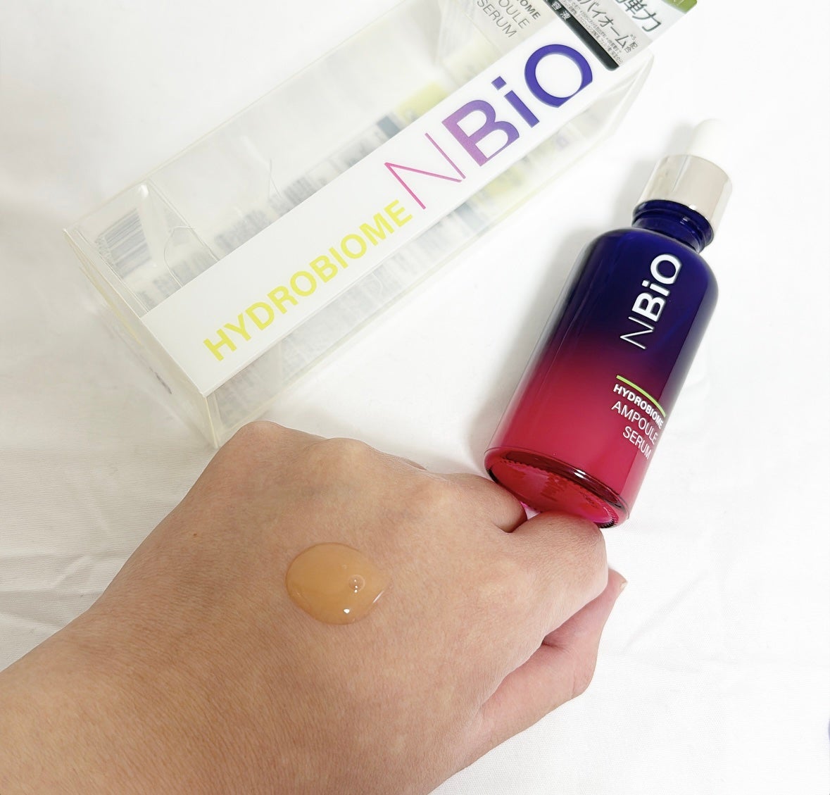 ハイドロバイオ―ム アンプルセラム/エヌバイオ/美容液を使ったクチコミ(2枚目)