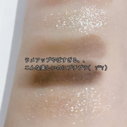 マット&シマー パウダーアイシャドウパレット/COLORROSE/アイシャドウパレットを使ったクチコミ(3枚目)
