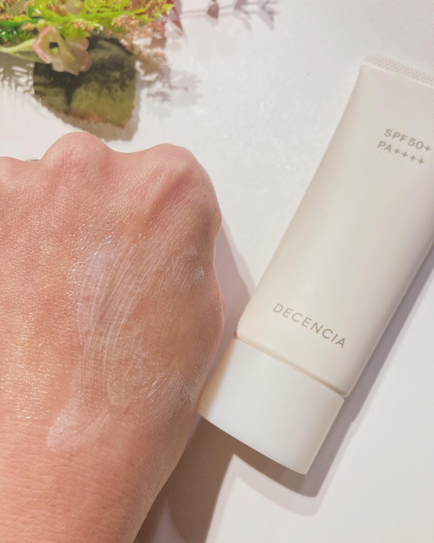 ディセンシア フローレス UVプロテクター/DECENCIA/日焼け止めローションを使ったクチコミ（3枚目）