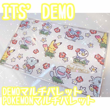 ポケモン マルチパレット/IT'S DEMO/アイシャドウパレットを使ったクチコミ（1枚目）