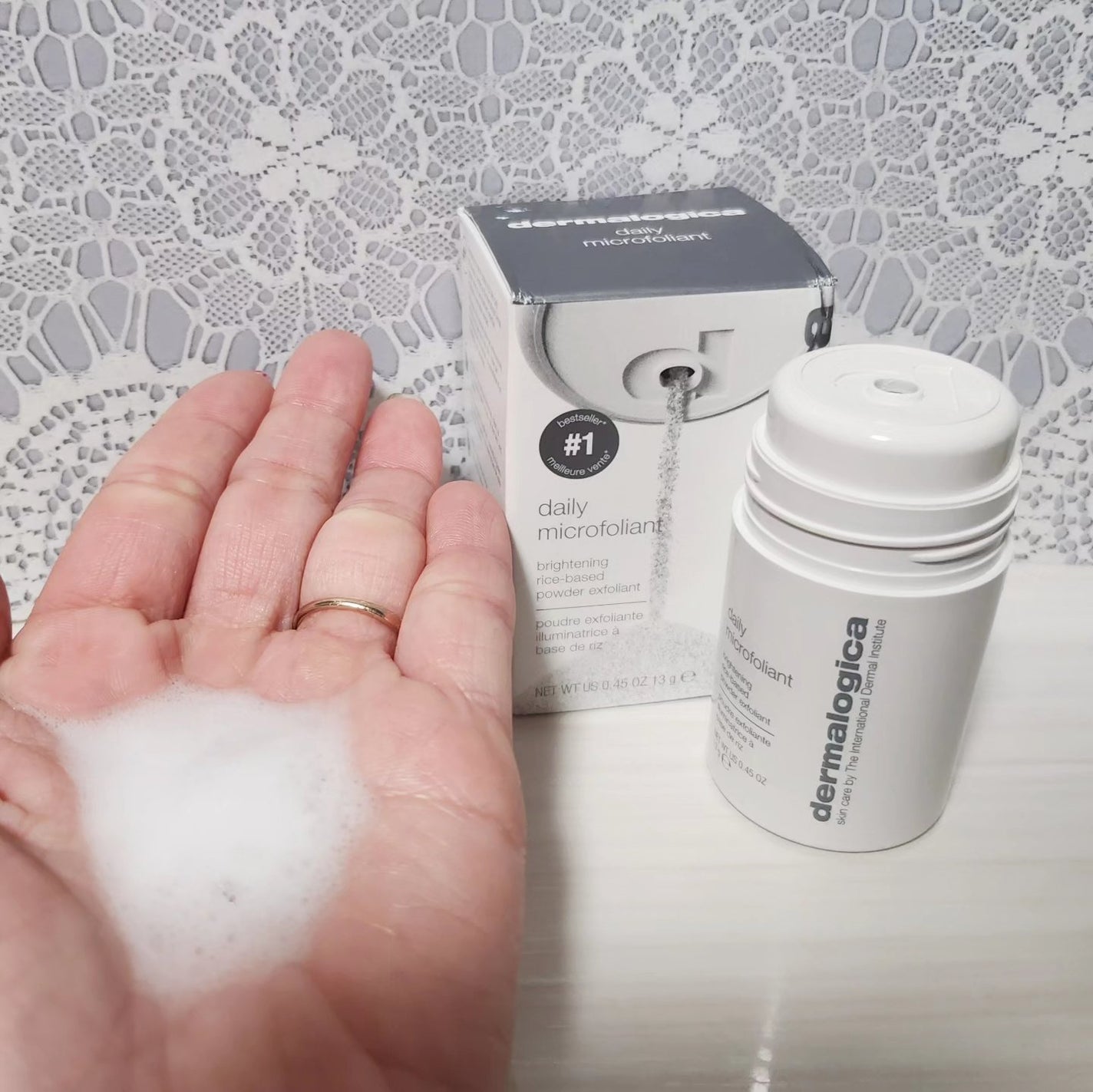 デイリーマイクロフォリエント/ダーマロジカ/洗顔パウダーを使ったクチコミ(3枚目)