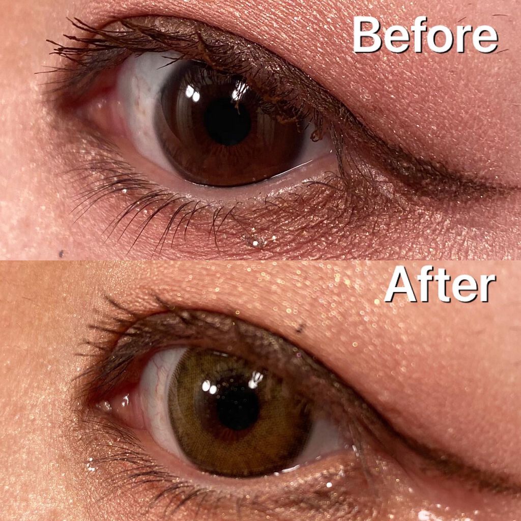 ミオブロンド 6month/THEPIEL/カラーコンタクトレンズを使ったクチコミ（2枚目）