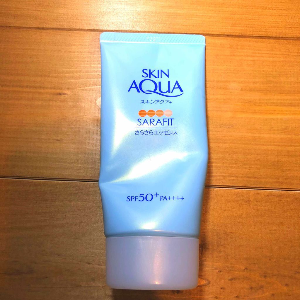 サラフィットUV さらさらエッセンス 無香料/スキンアクア/日焼け止め・UVケアを使ったクチコミ（1枚目）