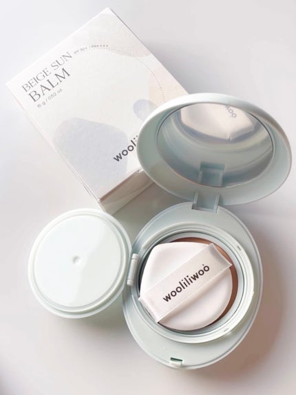 ベージュサンバーム/wooliliwoo/化粧下地を使ったクチコミ(5枚目)