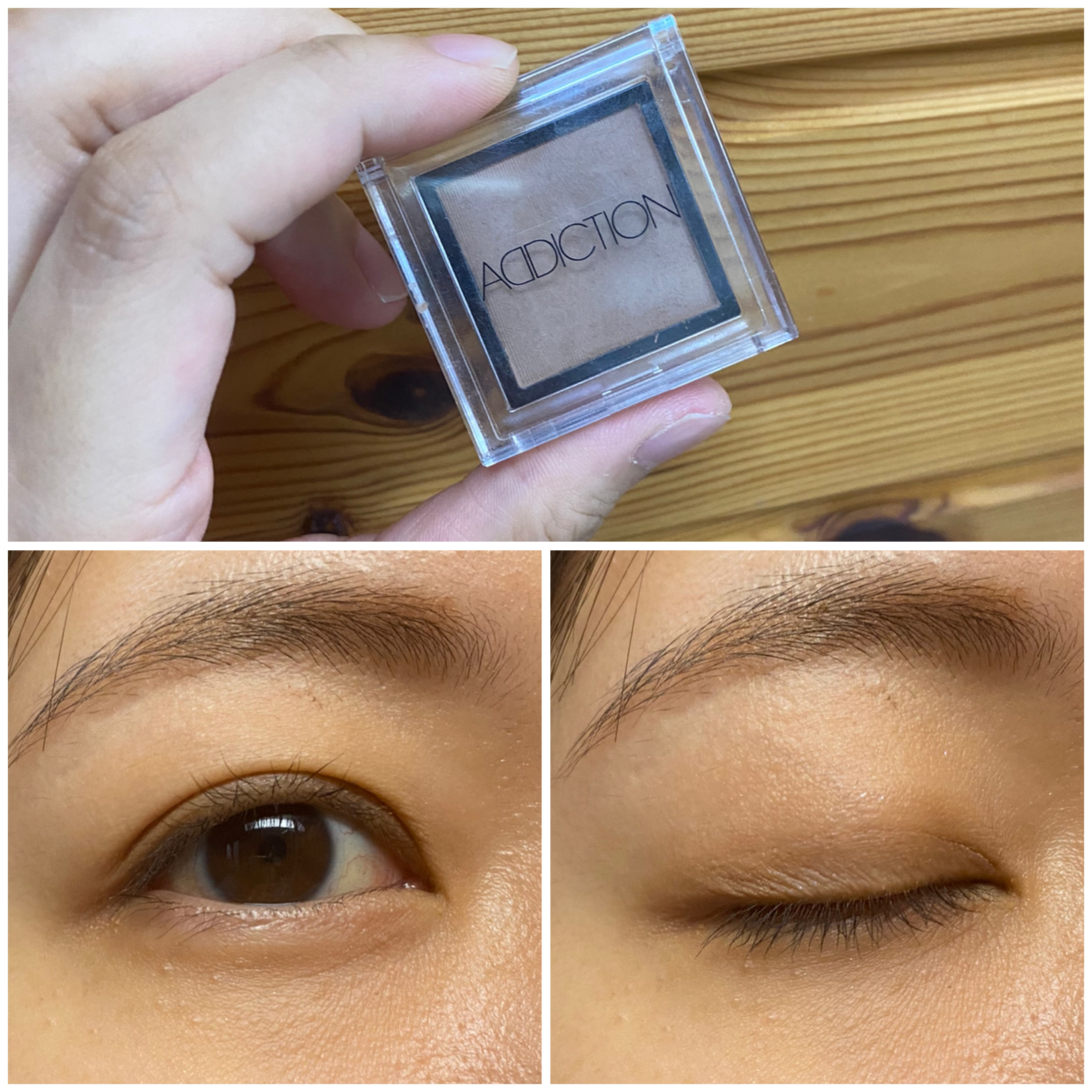 アディクション ザ アイシャドウ マット 003M Earth Wind/ADDICTION/単色アイシャドウを使ったクチコミ（1枚目）