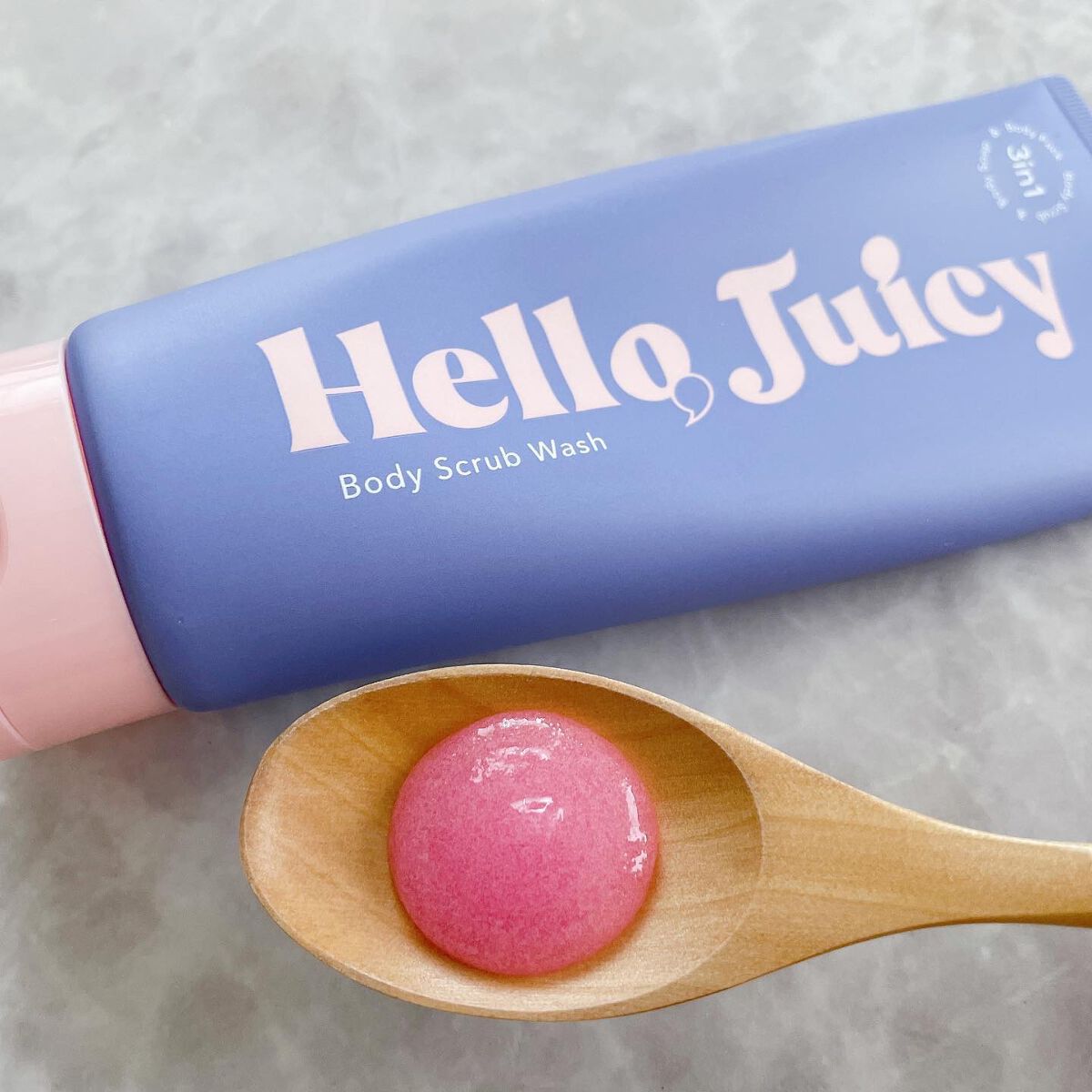 ボディスクラブウォッシュ/Hello Juicy/ボディスクラブを使ったクチコミ（3枚目）