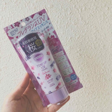 フレグランスUV パーフェクトジェル 桜&ピーチの香り/サンカット®/日焼け止め・UVケアを使ったクチコミ(5枚目)